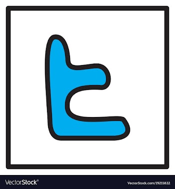 Tumblr social media icons vector image