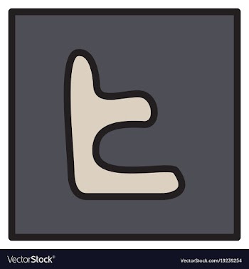 Tumblr social media icons vector image