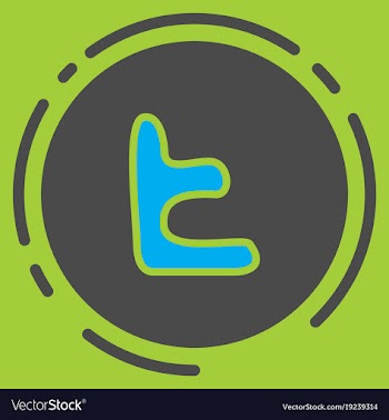 Tumblr social media icons vector image