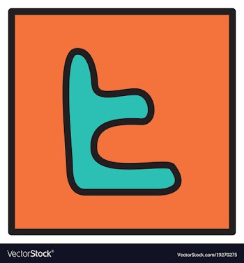 Tumblr social media icons vector image