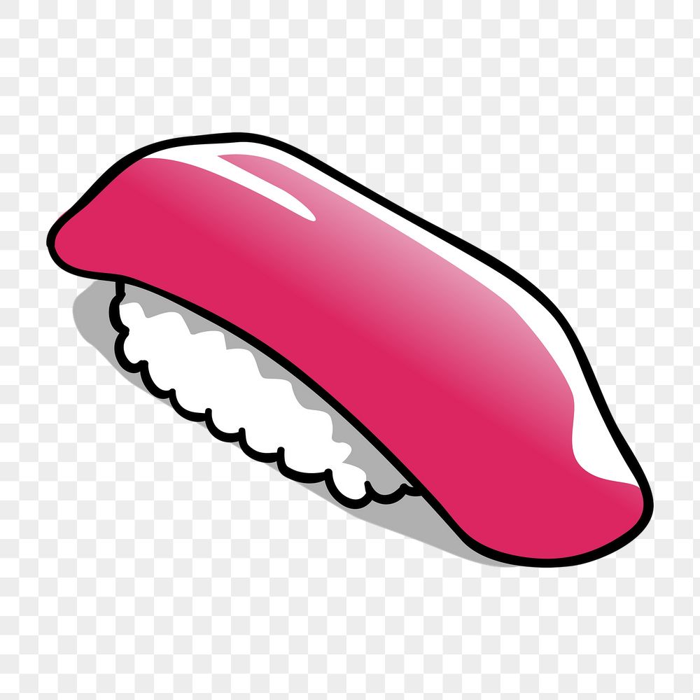 Tuna salmon png sticker, Japanese | Free PNG - rawpixel
