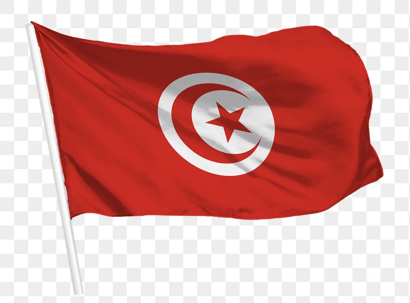 Tunisia flag png waving, national | Free PNG - rawpixel