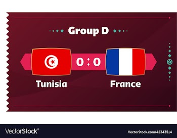 tunisia vs france football 2022 group d world