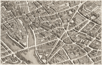 Turgot map of Paris, a highly | Free Photo - rawpixel
