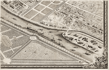 Turgot map of Paris, a highly | Free Photo - rawpixel