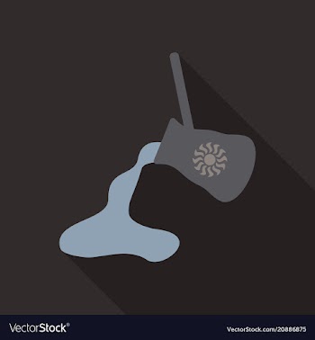 Turk with hot coffee of coffee and refreshing vector image