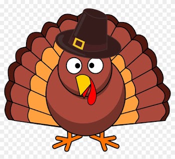 Turkey Clipart Transparent Clip Art Library Png - Thanksgiving Png