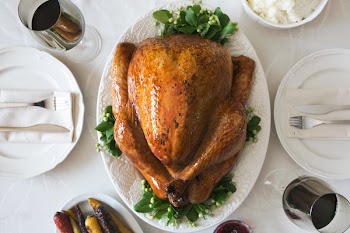 Turkey Dinner Setting