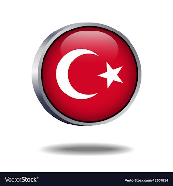 turkey flag button