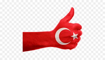 Turkey, Flag Of Turkey, Flag, Red, Finger PNG