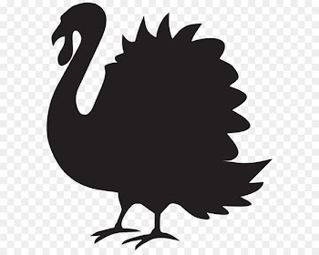 Turkey Jerky Silhouette Clip art - Turkey Silhouette PNG Clip Art Image 