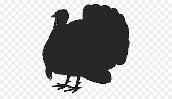 Turkey meat Jerky Silhouette - turkey 