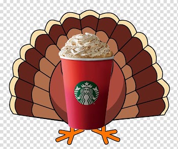 Turkey meat Thanksgiving dinner , sturbucks transparent background PNG clipart