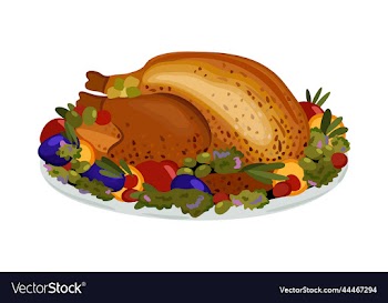 turkey on a plate