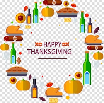 Turkey Thanksgiving dinner Holiday, happy Thanksgiving transparent background PNG clipart