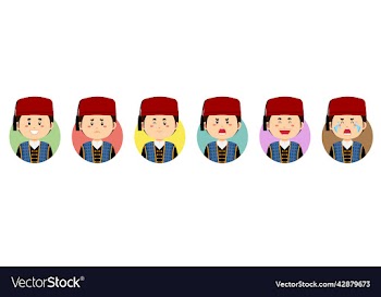 turks avatar with various expression