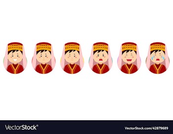 turks avatar with various expression