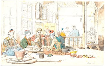 Turks playing board games in a cafe | Free Photo - rawpixel