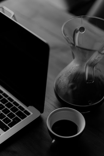 Turned-off Macbook
