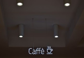 turned on caffe lights