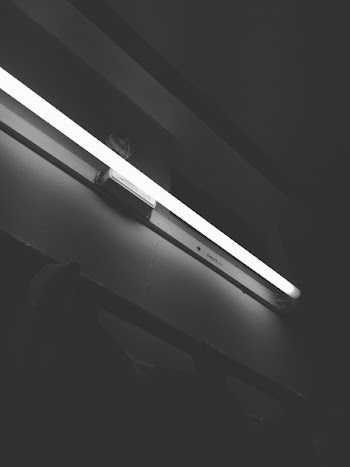 Turned on Fluorescent Tube