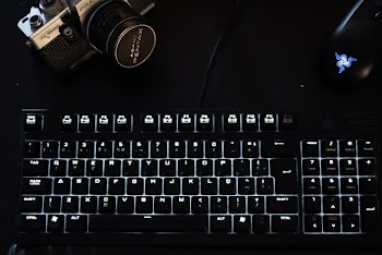 Turned-on Mechanical Keyboard