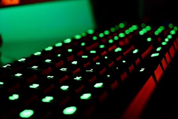 Turned on Mechanical Keyboard