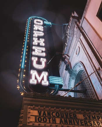 Turned-on Orpheum Signage