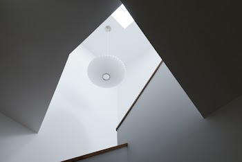Turned-on White Pendant Lamp