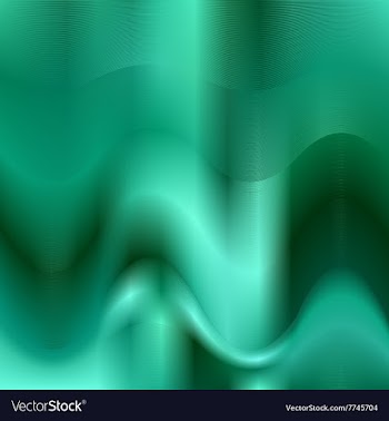 Turquoise abstract wave background vector image