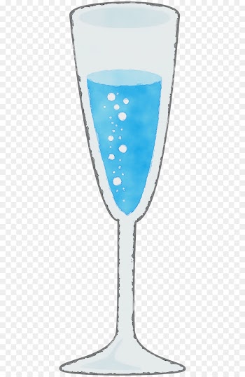 turquoise champagne cocktail champagne stemware drinkware stemware