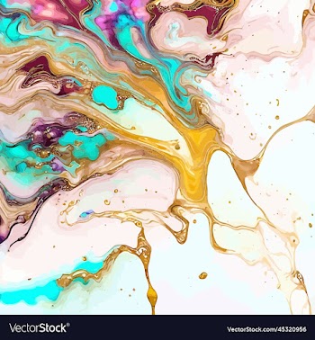 turquoise gold alcohol ink texture