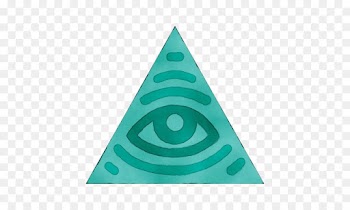 turquoise green aqua triangle triangle