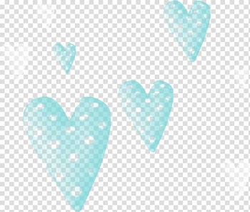 Turquoise Heart Pattern, Blue pattern peach heart pillow transparent background PNG clipart