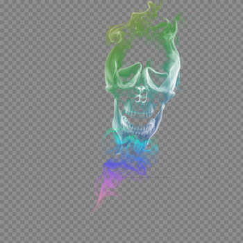 Turquoise Smoke Download Transparent PNG Image