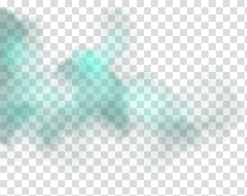 Turquoise Smoke PNG Image