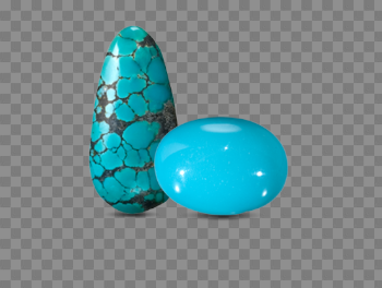 Turquoise Stone PNG High-Quality Image