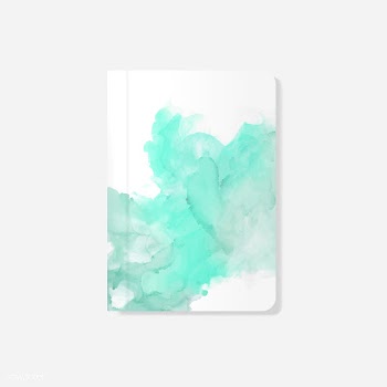 Turquoise watercolor style banner vector | Free stock vector - 530677