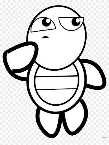 Turtle Drawing Cliparts - Turtle Clipart Black And White