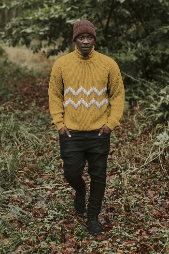 Turtleneck sweater mockup, men's autumn | Free PSD Mockup - rawpixel