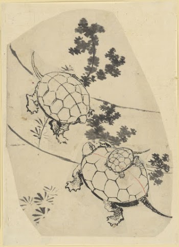 Turtles by Katsushika Hokusai | Free Photo - rawpixel