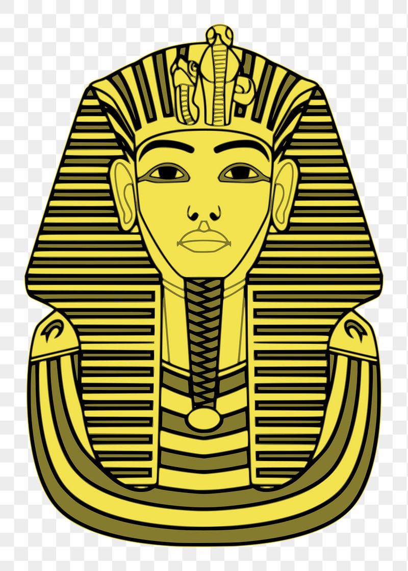 Tutankhamun png sticker illustration, transparent | Free PNG - rawpixel
