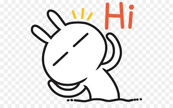 Tuzki Clip art Telegram Emoticon Sticker - Tuzki 