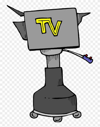 Tv Camera Clipart - Cartoon