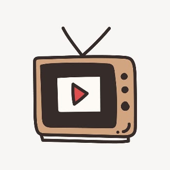 TV  doodle collage element | Free Vector - rawpixel