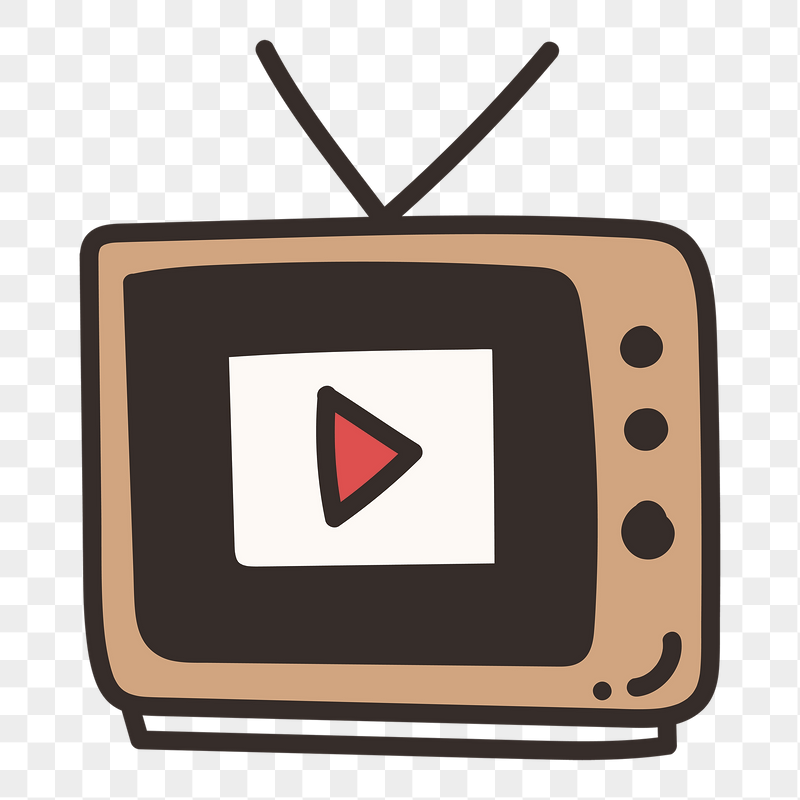 TV  doodle png sticker, | Free PNG - rawpixel