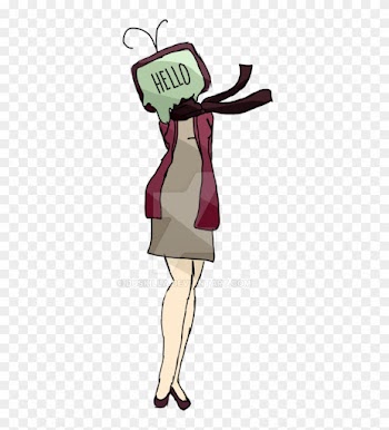 Tv Head Oc By Duskilla On Deviantart - Tv Head People Drawings