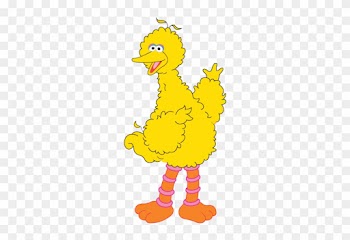 “tv Is Bigger Than Any Story It Reports - Big Bird Sesame Street Transparent Background