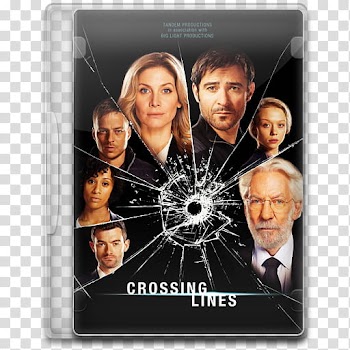TV Show Icon , Crossing Lines, Crossing Lines DVD case transparent background PNG clipart