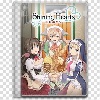 TV Show Icon , Shining Hearts, Shining Hearts movie case transparent background PNG clipart